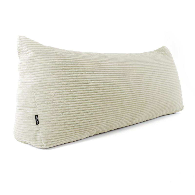 Coussin de Dossier en Velours Côtelé | Coussin de Lecture pour Lit et Canapé | 150x50x20 cm | Beige Coussin de Dossier en Velours Côtelé | Coussin de Lecture pour Lit et Canapé | 150x50x20 cm | Beige
