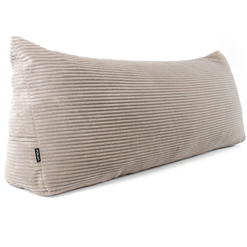 Coussin de Dossier en Velours Côtelé | Coussin de Lecture pour Lit et Canapé | 160x50x20 cm | Marron Coussin de Dossier en Velours Côtelé | Coussin de Lecture pour Lit et Canapé | 160x50x20 cm | Marron
