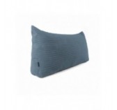 Coussin de Dossier en Velours Côtelé | Coussin de Lecture pour Lit et Canapé | 140x50x20 cm | Bleu Coussin de Dossier en Velours Côtelé | Coussin de Lecture pour Lit et Canapé | 140x50x20 cm | Bleu