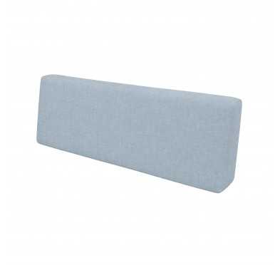 Coussin de Dossier pour Palettes 120x40x20/10 Bleu