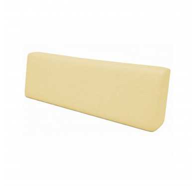 Coussin de Dossier pour Palettes Imperméable 120x40x20/10 Beige