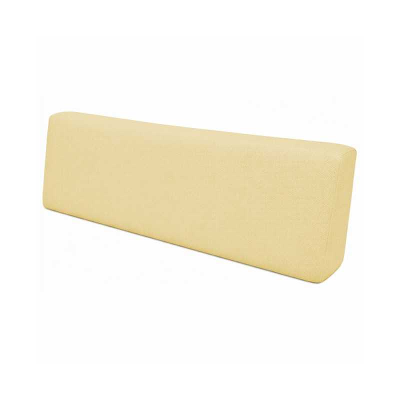 Coussin de Dossier pour Palettes Imperméable 120x40x20/10 Beige