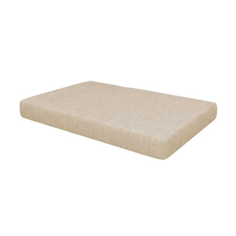 Coussin de Siège pour Palettes 120x80x15 Beige