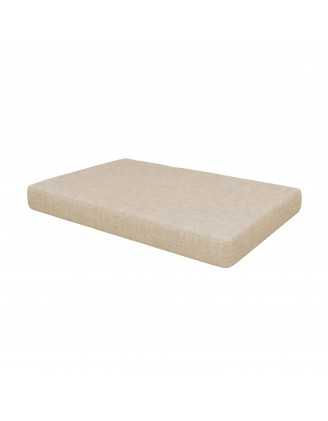 Coussin de Siège pour Palettes 120x80x15 Beige