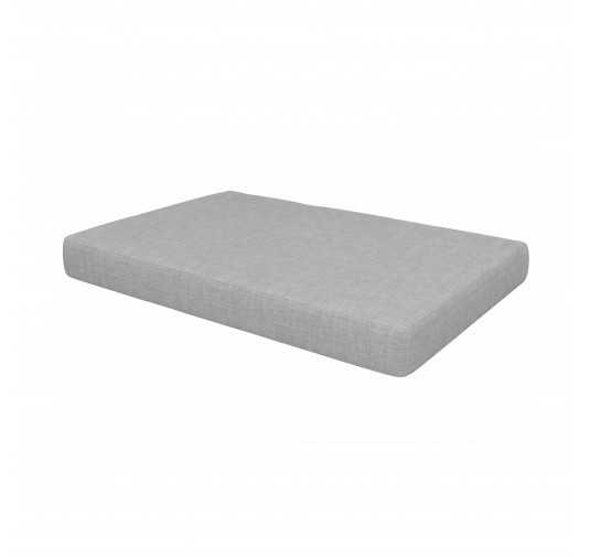 Coussin de Siège pour Palettes 120x80x15 Gris