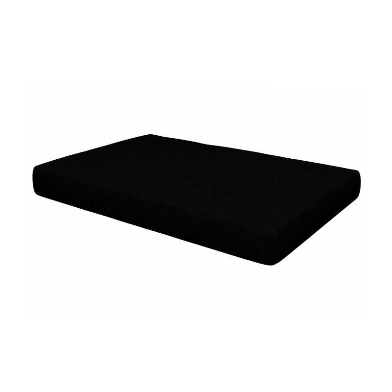 Coussin de Siège pour Palettes 120x80x15 Noir