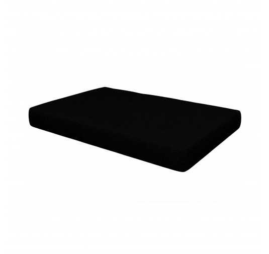 Coussin de Siège pour Palettes 120x80x15 Noir