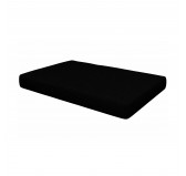 Coussin de Siège pour Palettes 120x80x15 Noir