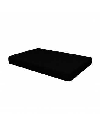 Coussin de Siège pour Palettes 120x80x15 Noir