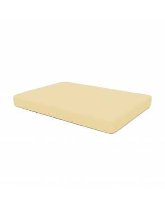 Coussin de Siège pour Palettes Imperméable 120x80x15 Beige