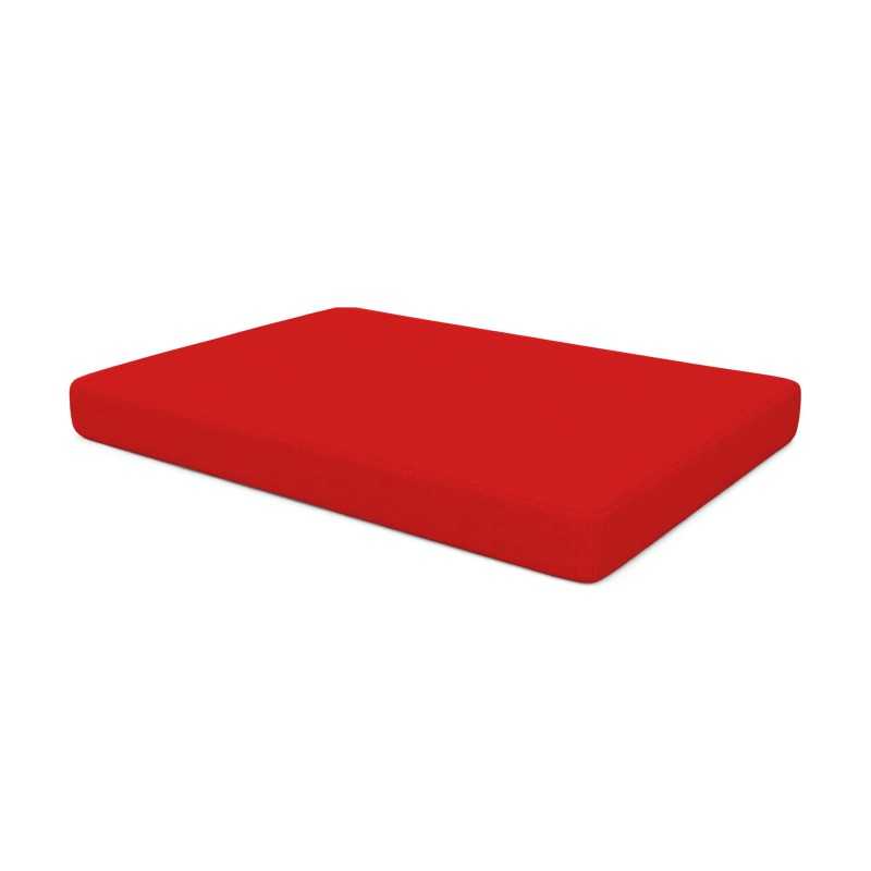 Coussin de Siège pour Palettes Imperméable 120x80x15 Rouge