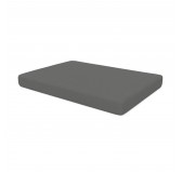 Coussin de Siège pour Palettes Imperméable 120x80x15 Anthracite