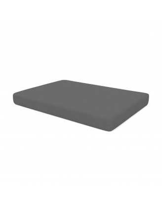 Coussin de Siège pour Palettes Imperméable 120x80x15 Anthracite