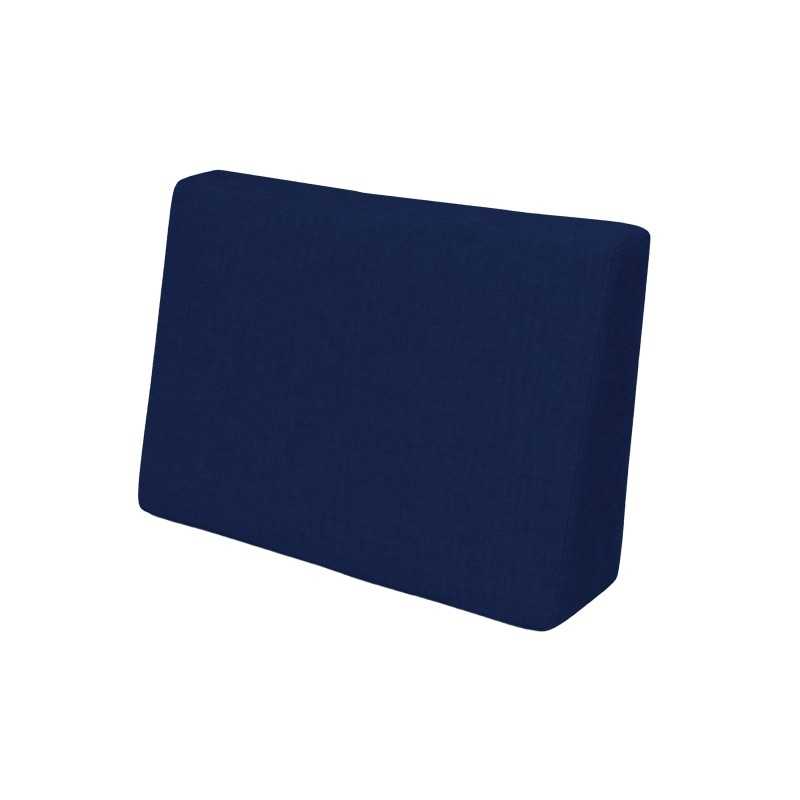 Coussin de Latéral pour Palettes 60x40x20/10 Bleu Foncé