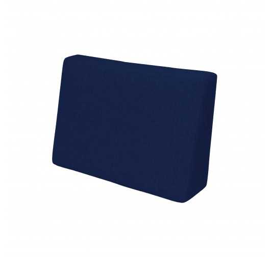 Coussin de Latéral pour Palettes 60x40x20/10 Bleu Foncé