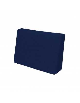 Coussin de Latéral pour Palettes 60x40x20/10 Bleu Foncé