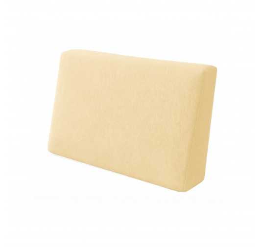 Coussin de Latéral pour Palettes Imperméable 60x40x20/10 Beige