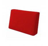 Coussin de Latéral pour Palettes Imperméable 60x40x20/10 Rouge Coussin de Latéral pour Palettes Imperméable 60x40x20/10 Rouge