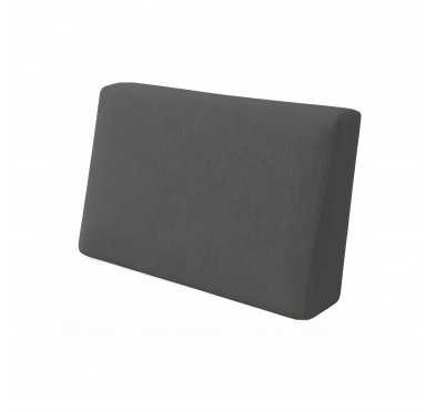 Coussin de Latéral pour Palettes Imperméable 60x40x20/10 Anthracite