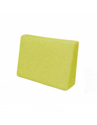 Coussin de Latéral pour Palette, 60x40x20/10 cm, Vert Lime