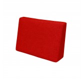 Coussin de Latéral pour Palette, 60x40x20/10 cm, Rouge
