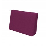 Coussin de Latéral pour Palette, 60x40x20/10 cm, Violet