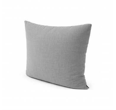 Petit Coussin Décoratif pour Palette et Canapé de Jardin, 40x40 cm, Gris