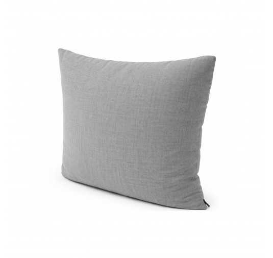 Petit Coussin Décoratif pour Palette et Canapé de Jardin, 40x40 cm, Gris