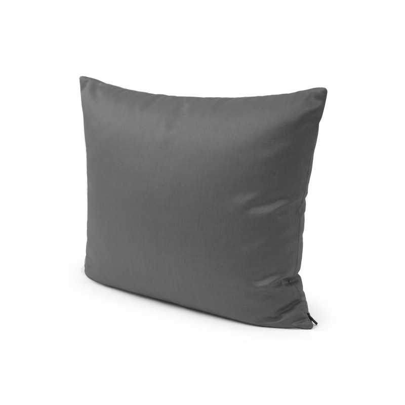 Petit Coussin Décoratif pour Palette, Imperméable, 40x40 cm, Anthracite