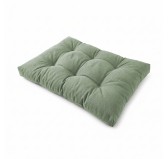 Coussin de Siège Matelassé pour Palettes 120x80x15 Vert