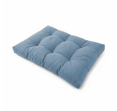 Coussin de Siège Matelassé pour Palettes 120x80x15 Bleu