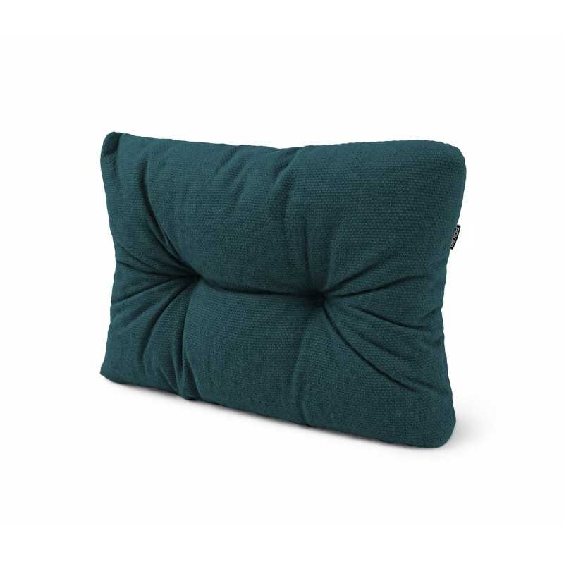 Coussin de Latéral Matelassé pour Palettes 60x40x15 Vert Foncé