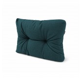 Coussin de Latéral Matelassé pour Palettes 60x40x15 Vert Foncé