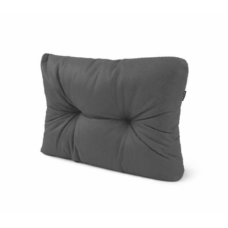 Coussin de Latéral pour palette, imperméable, matelassé, 60x40x15, Anthracite