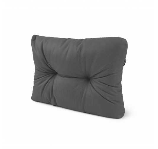 Coussin de Latéral pour palette, imperméable, matelassé, 60x40x12, Anthracite