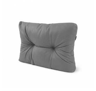Coussin de Latéral pour palette, imperméable, matelassé, 60x40x15, Gris