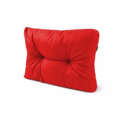 Coussin de Latéral pour palette, imperméable, matelassé, 60x40x15, Rouge