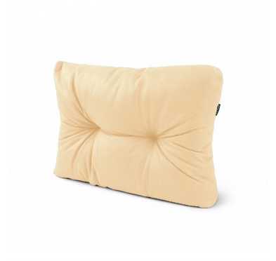 Coussin de Latéral pour palette, imperméable, matelassé, 60x40x15, Beige