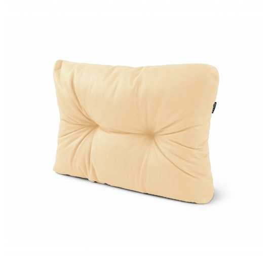 Coussin de Latéral pour palette, imperméable, matelassé, 60x40x15, Beige