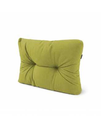 Coussin de Latéral pour Palette, Matelassé, 60x40x15 cm, Vert Lime
