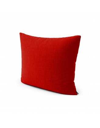 Coussin Décoratif pour Palette et Canapé de Jardin, 40x40 cm, Rouge