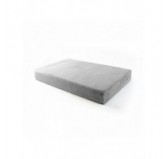 Coussin de siège pour palettes | Velours côtelé | 120x80 cm | Couleur gris
