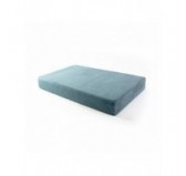 Coussin de siège pour palettes | Velours côtelé | 120x80 cm | Couleur bleu