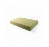 Coussin de siège pour palettes | Velours côtelé | 120x80 cm | Couleur vert