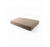 Coussin de siège pour palettes | Velours côtelé | 120x80 cm | Couleur marron
