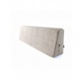 Coussin de dossier pour palettes | Velours côtelé | 120x40 cm | Couleur beige foncé