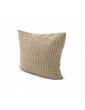 Coussin décoratif pour palettes | Velours côtelé | 40x40 cm | Couleur marron