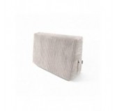 Coussin latéral pour palettes | Velours côtelé | 60x40 cm | Couleur beige foncé