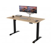 Bureau Électrique Réglable en Hauteur Chêne Sonoma 120x60