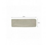 Housse de Coussin pour Coussin de Dossier en Palette, 120x40 cm, Beige